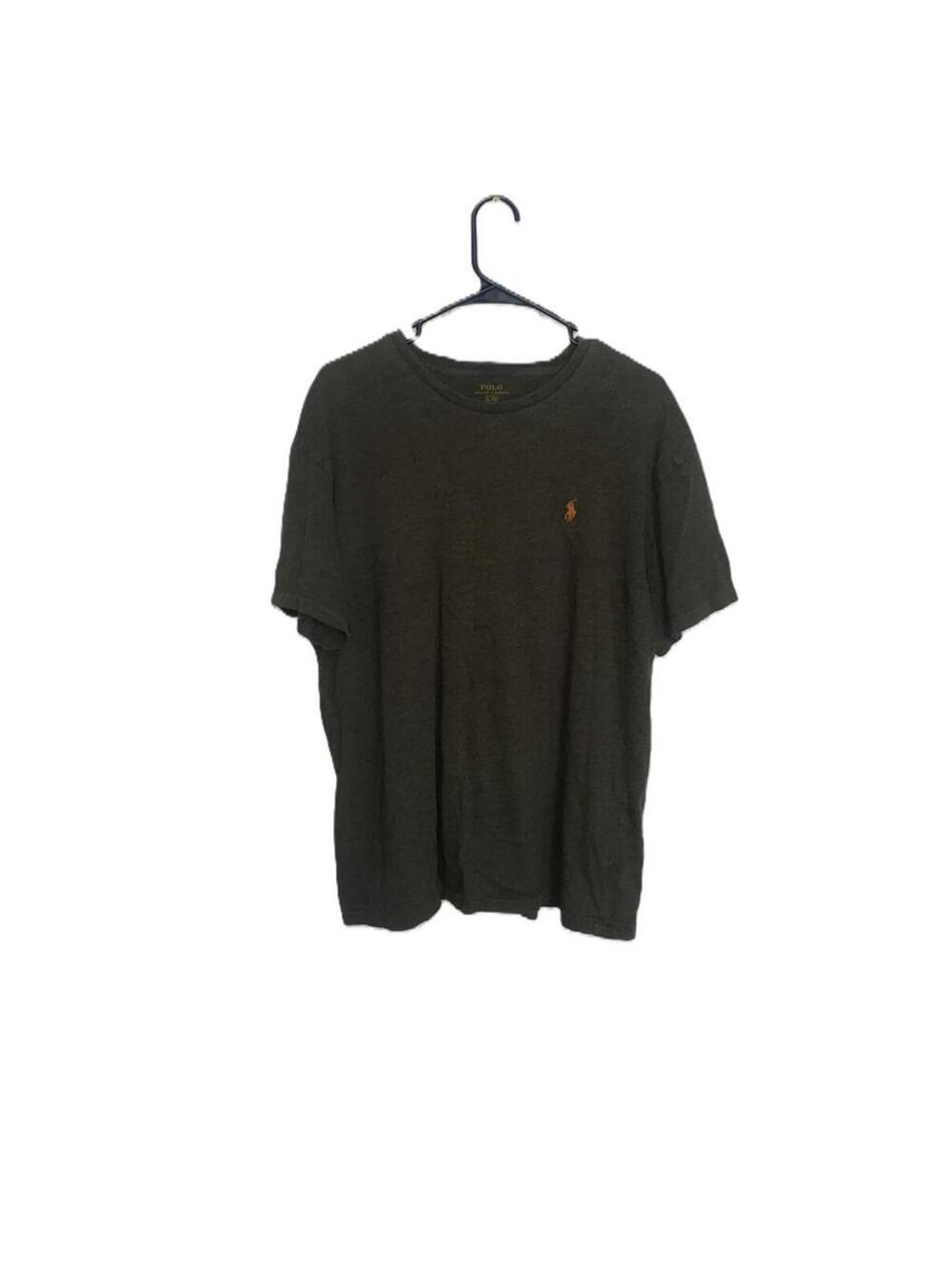 Polo Ralph Lauren Olive Brown Tee Large Minimalist Casual Luxury Basic Shirt Top